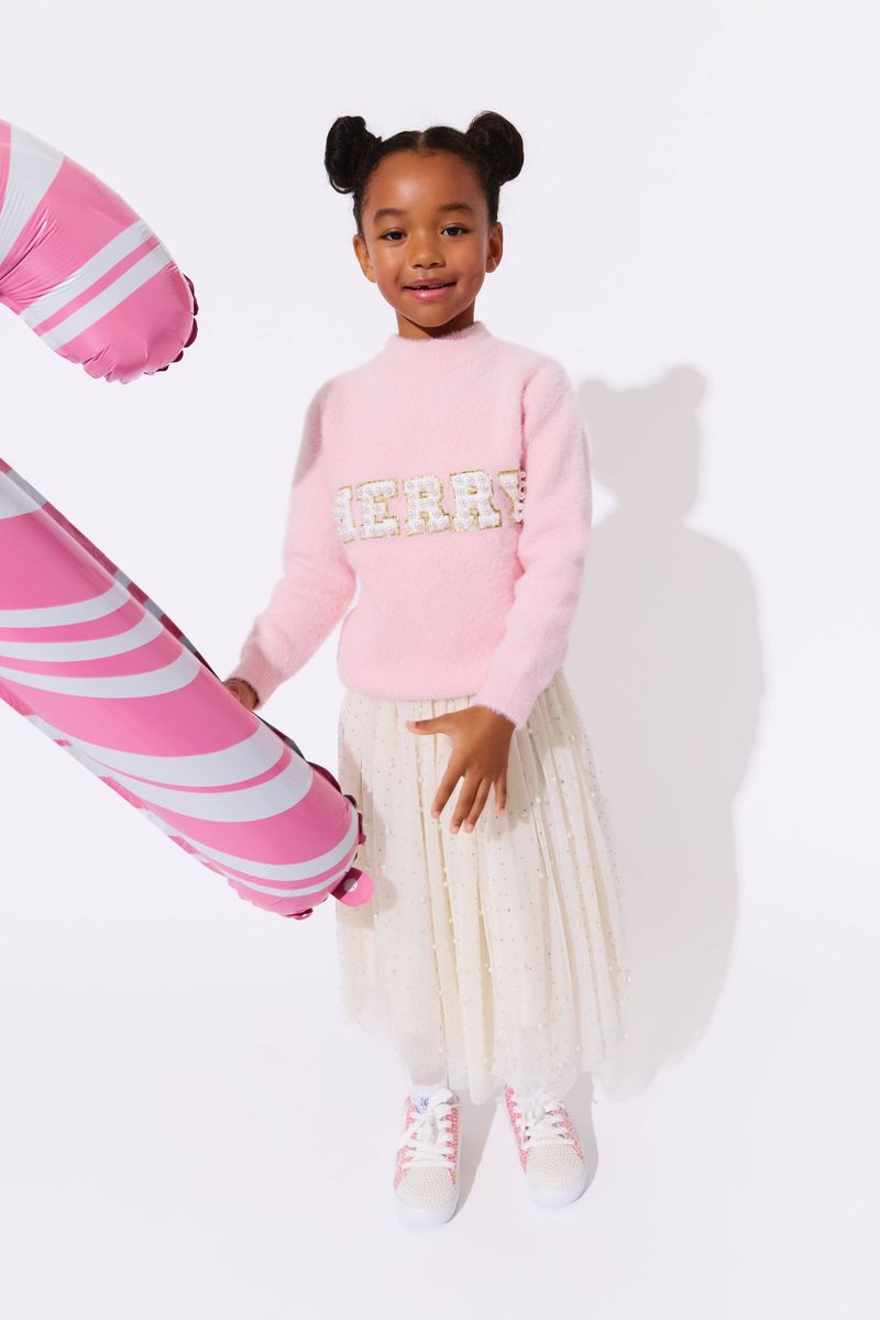 Diamond’s and Pearls Midi Skirt