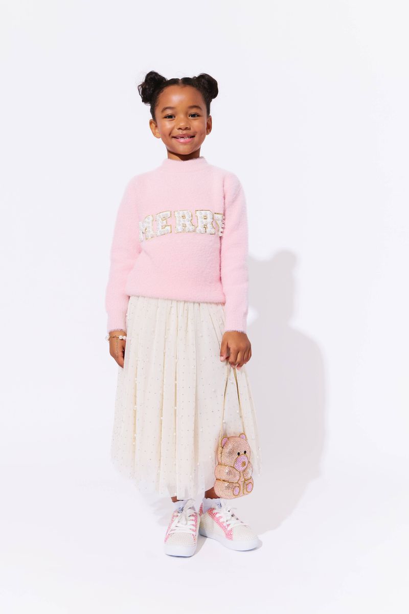 Diamond’s and Pearls Midi Skirt