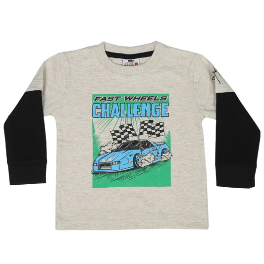 Fast Wheels 2Fer Long Sleeve Shirt