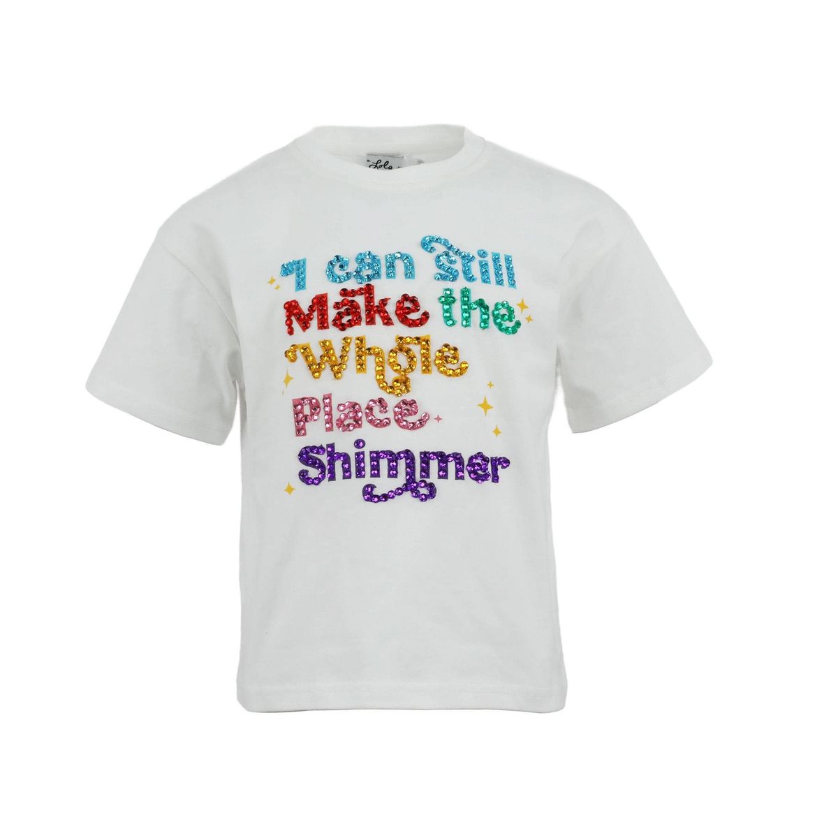 Shimmer Rainbow Gem Crystal T-shirt
