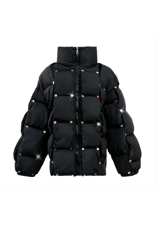 Women's Rainbow Gem Puffer