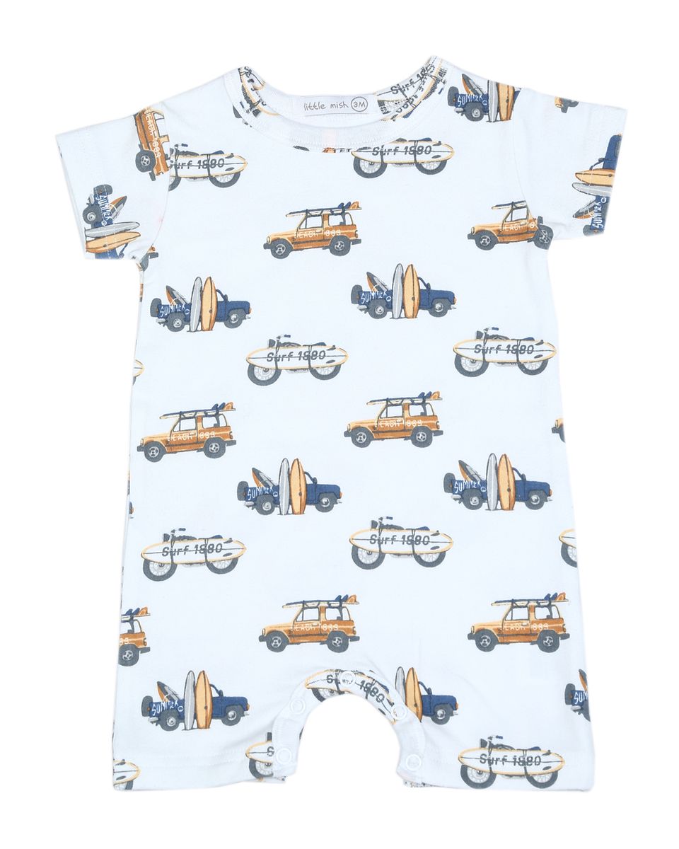 White Surf Shortall