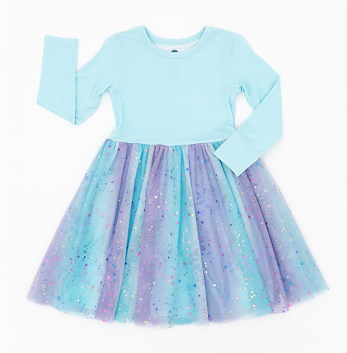 Blue Magic Bamboo + Tulle Tutu Dress