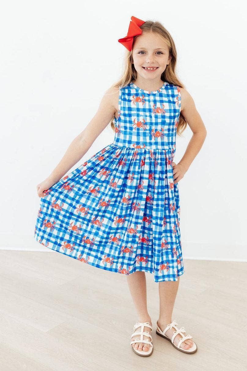Crabby Cutie Tank Twirl Dress