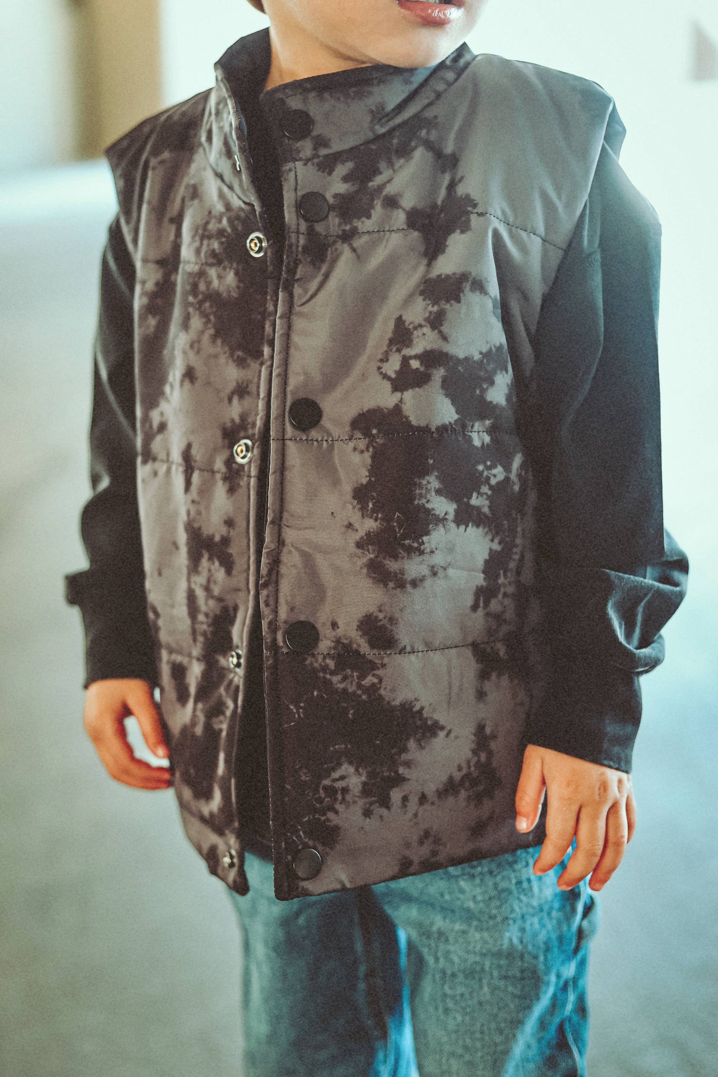 Midnight Tie Dye Vest
