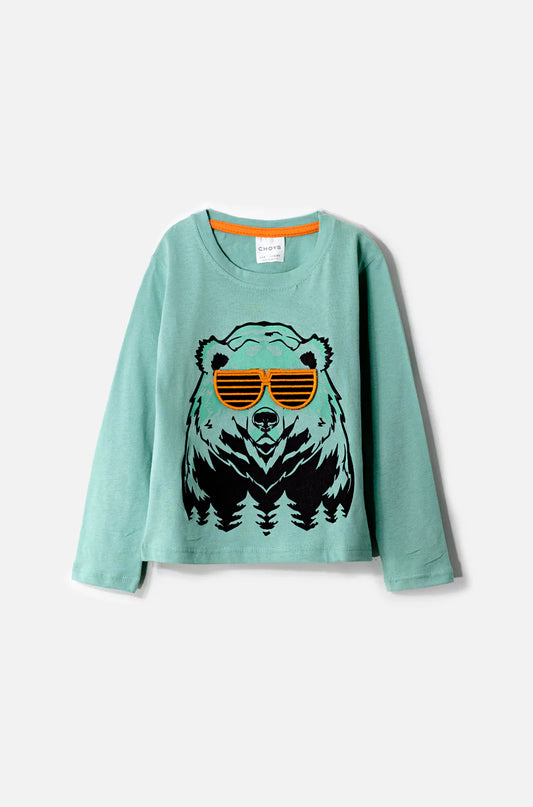 Grizzly Glasses Long Sleeve