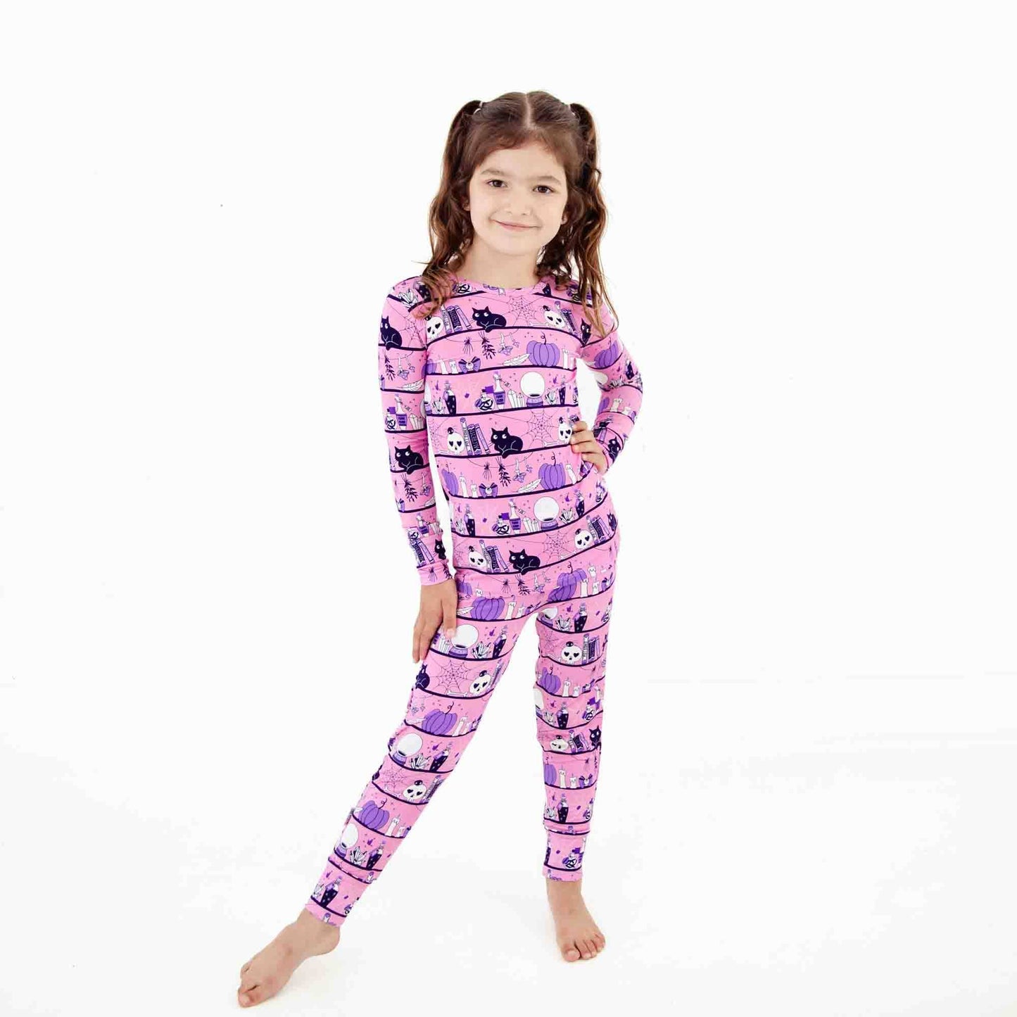 A Drop Of Magic Pajama Set in Pink