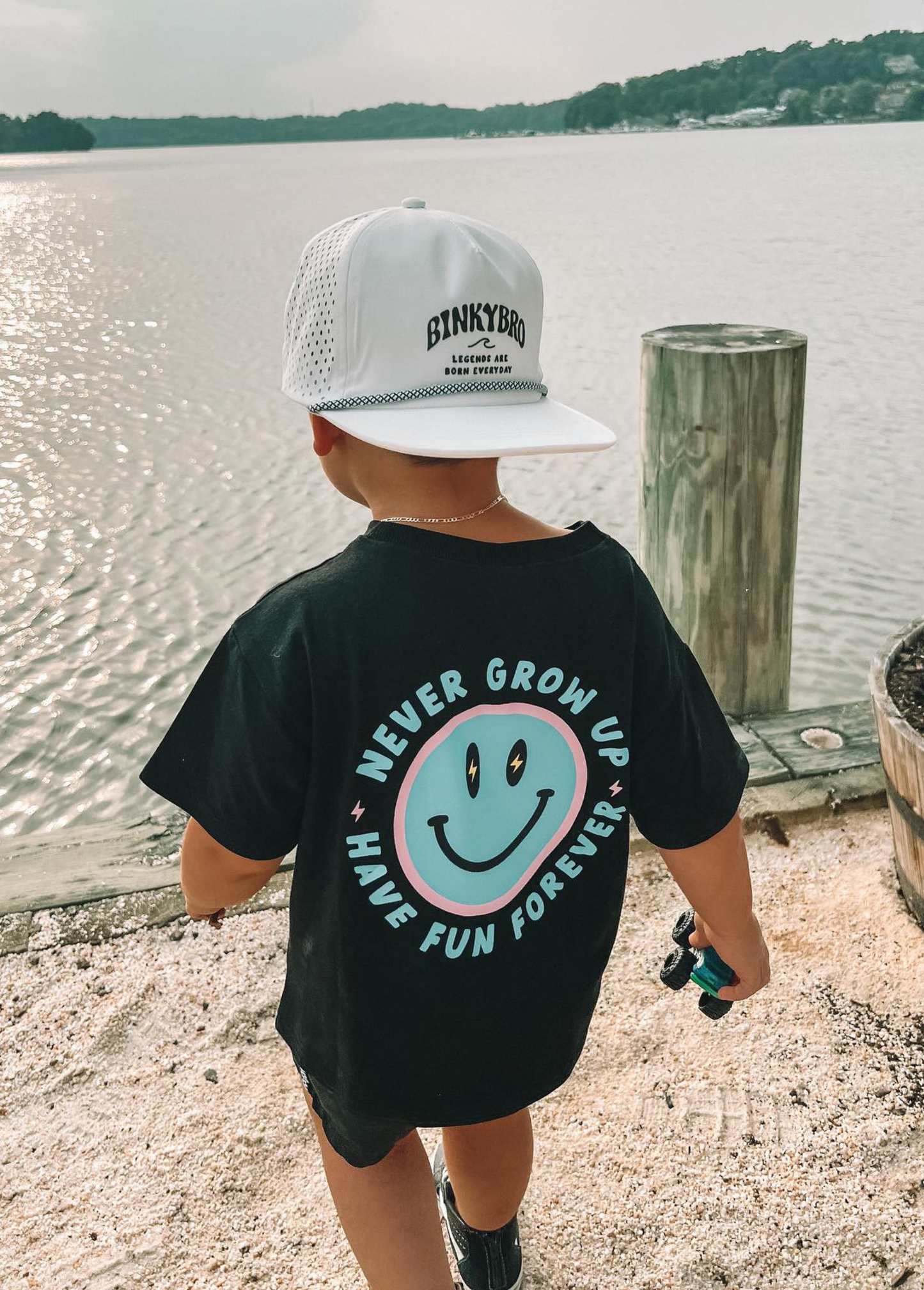 Never Grow Up Baby T-Shirt
