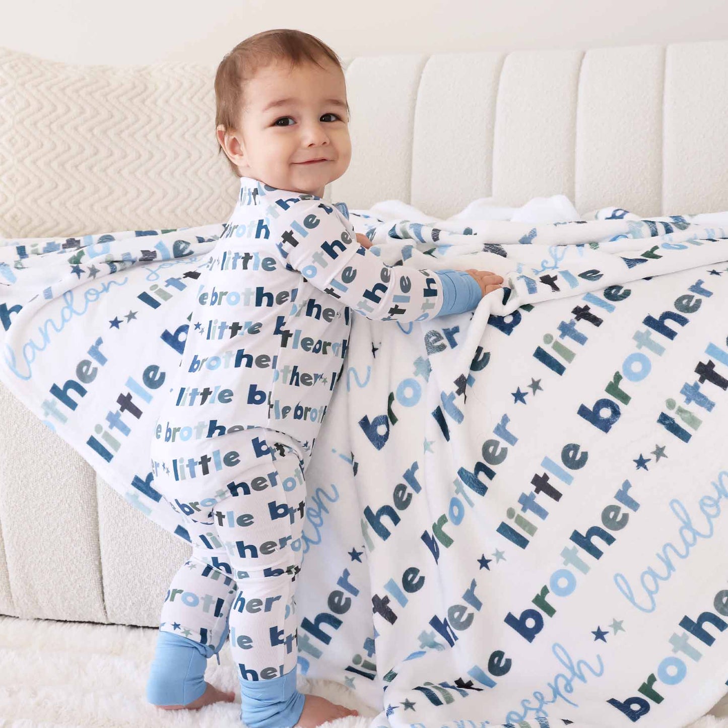 Little Brother Convertible Zip Romper