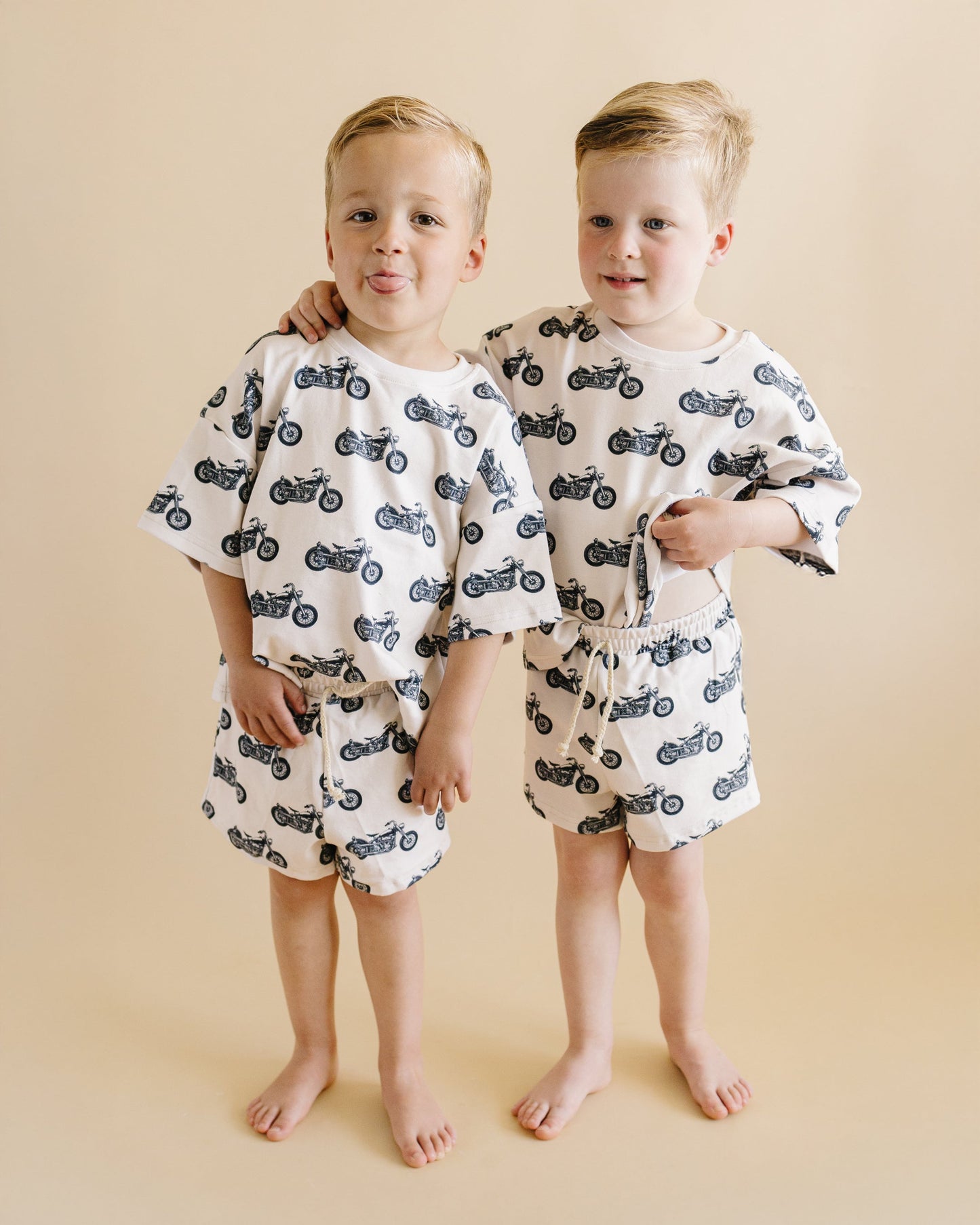 Born to Ride Shorts Set