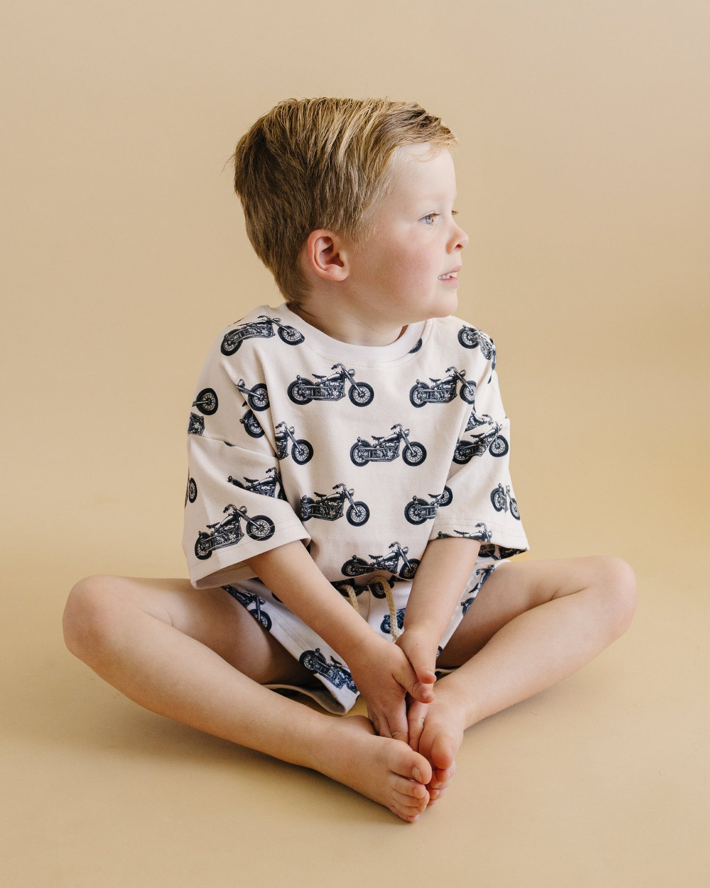 Born to Ride Shorts Set