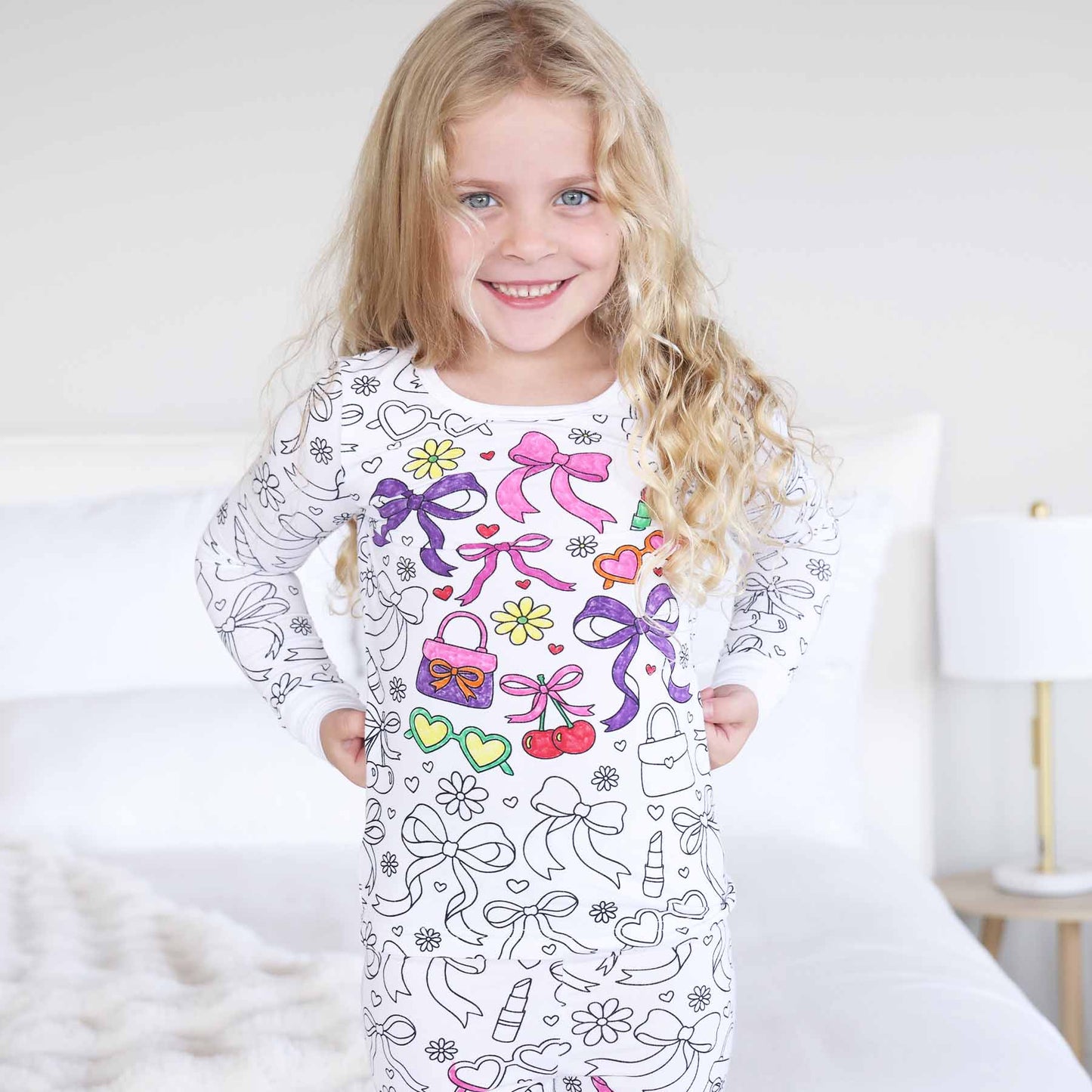 Material Girl Colorable Bamboo Pajama Set