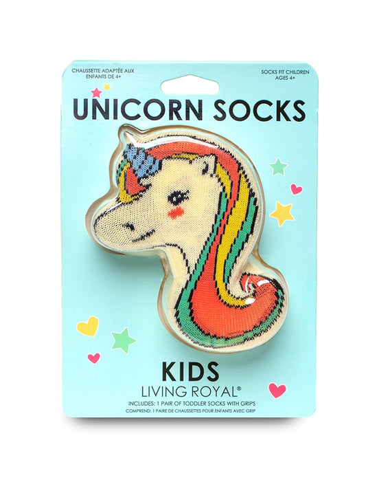 These fun 3D shaped Race Car socks are perfect for your little unicorn lover. Pack comes with one pair of crew socks with nonslip grips on the bottom.  Fits ages 4+.   Machine washable. 