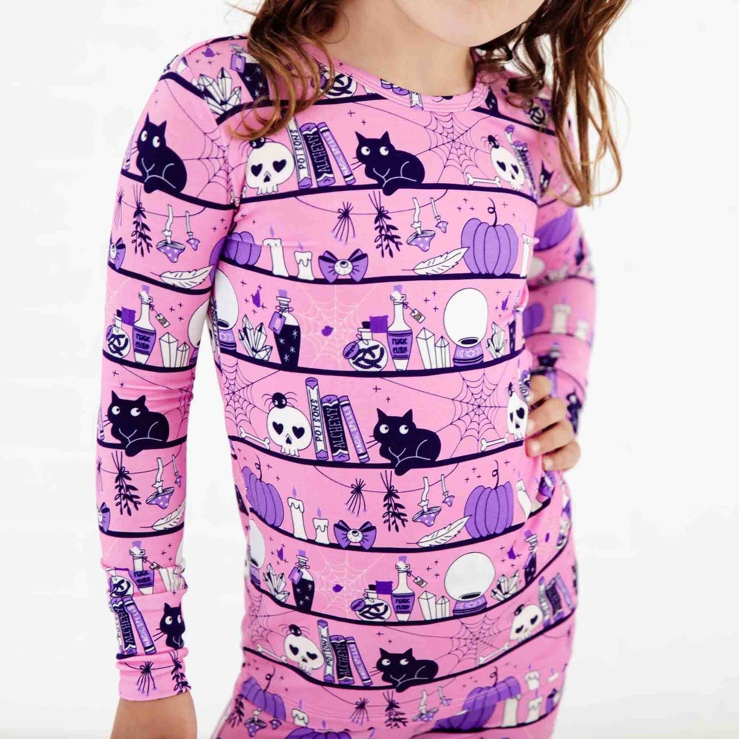 A Drop Of Magic Pajama Set in Pink