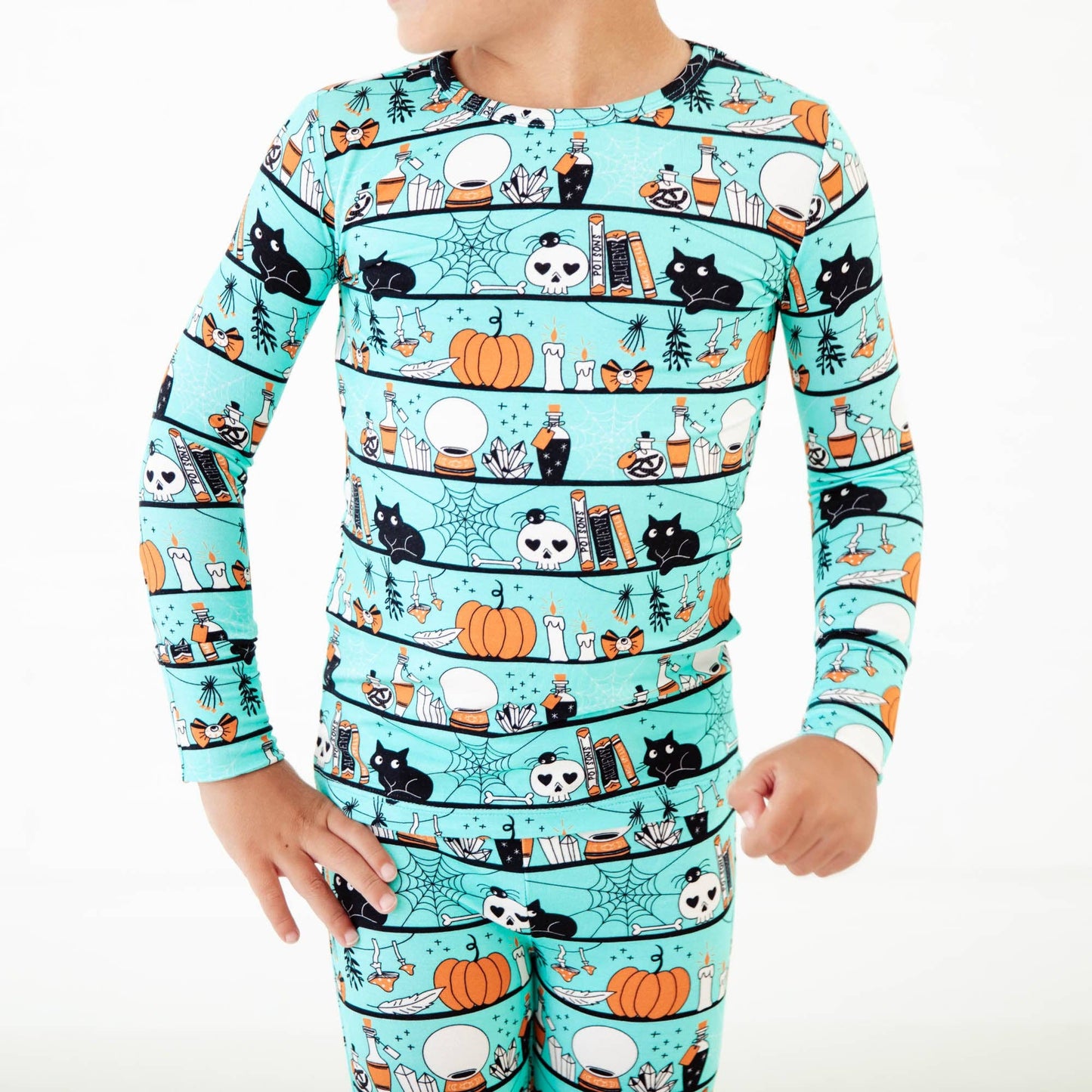 A Drop Of Magic Pajama Set in Teal