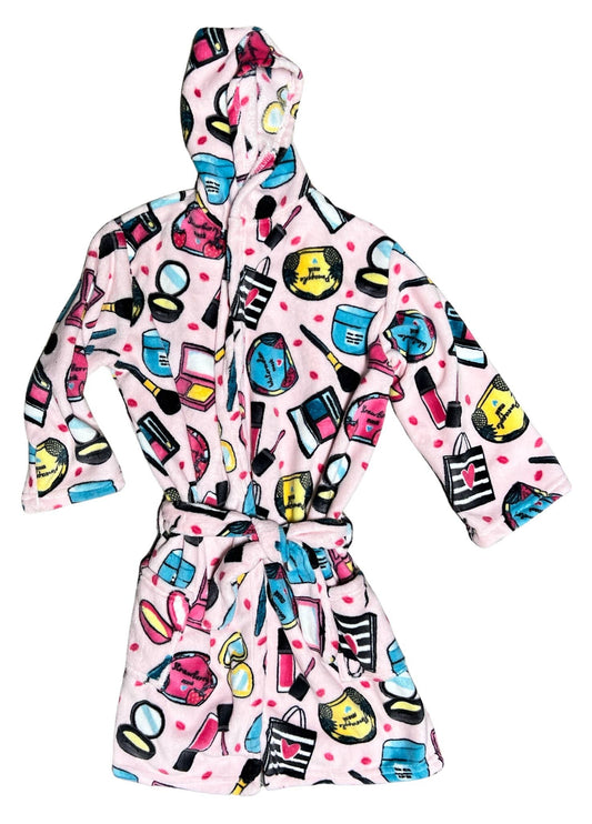Pink Makeup Flurr Robe