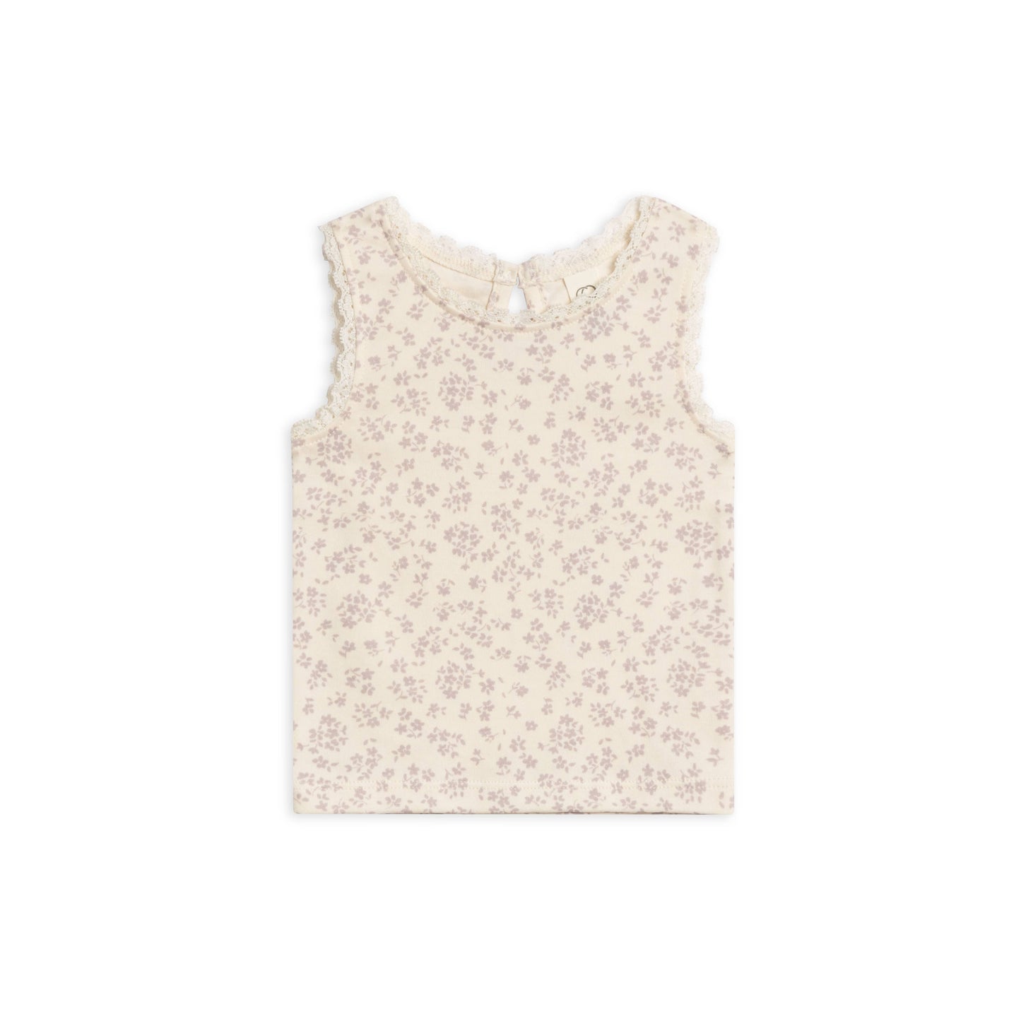 Selene Lace Tank in Maria Floral/Lilla