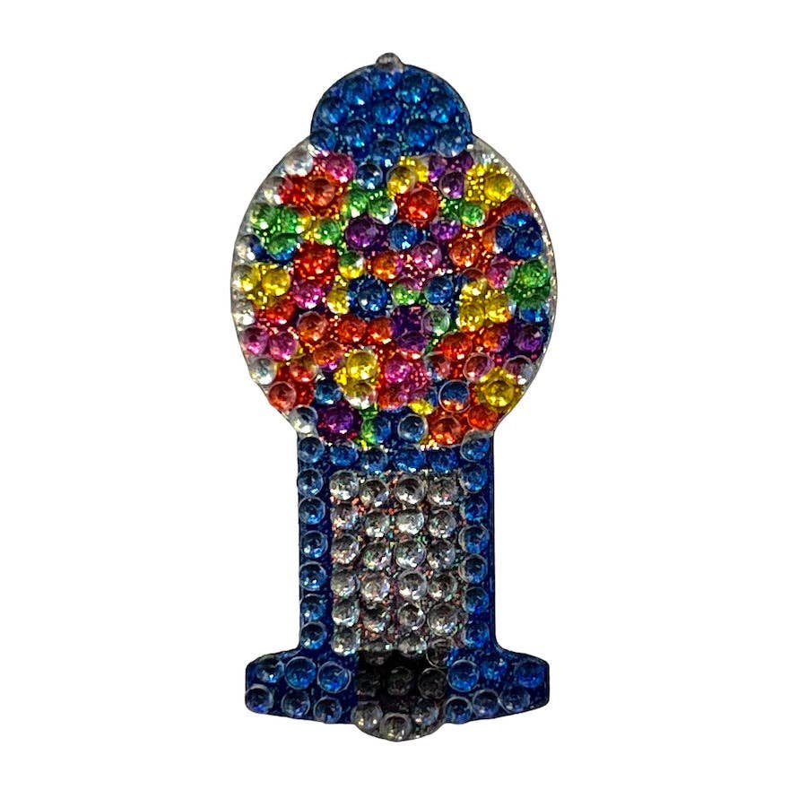 Blue Gumball Machine Sticker