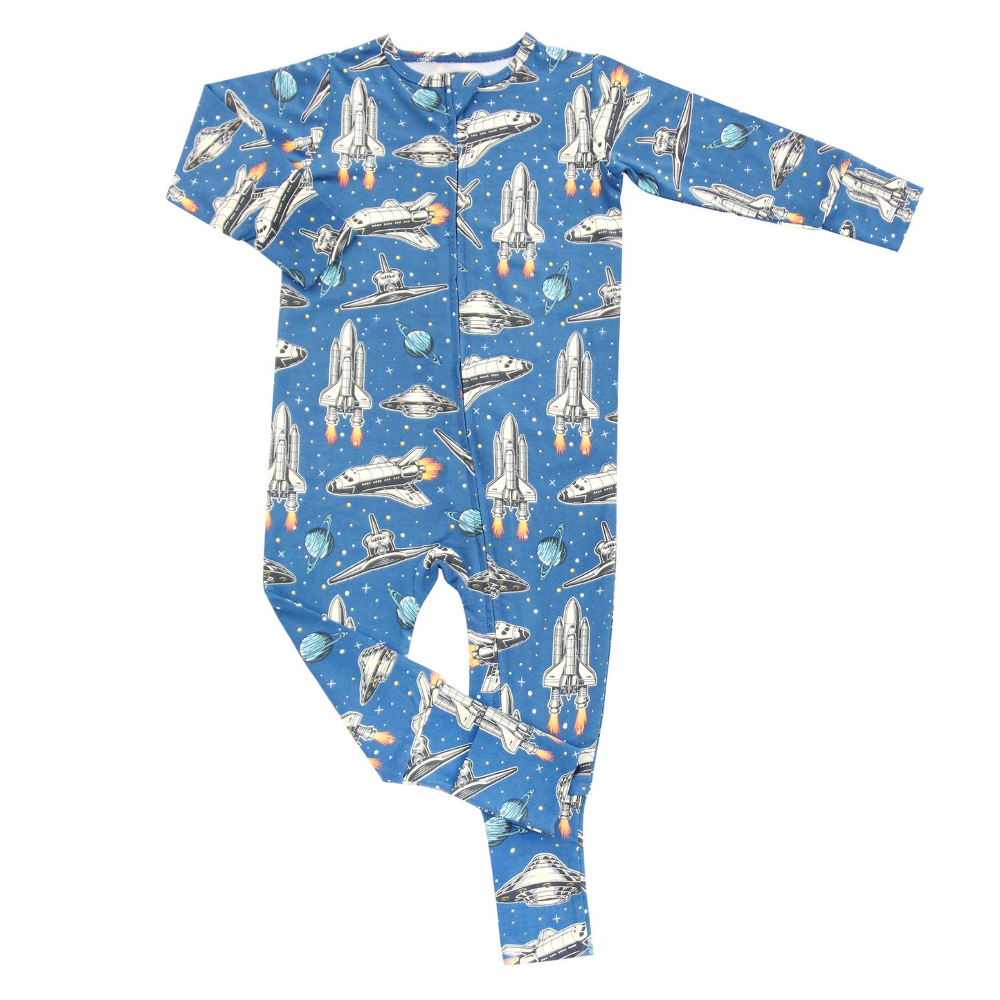 Deep In Orbit Bamboo Convertible Romper