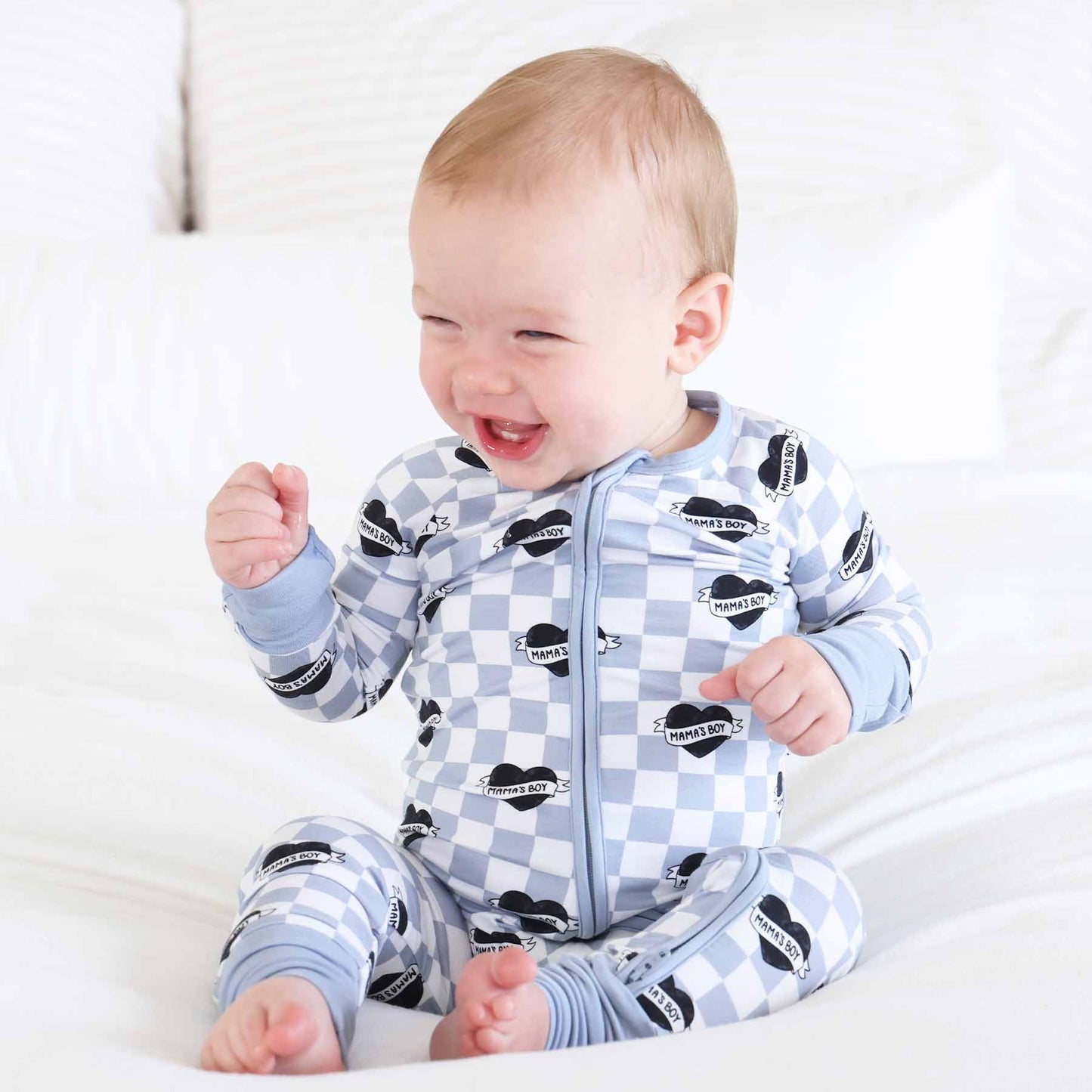 Mama's Boy Convertible Zip Romper