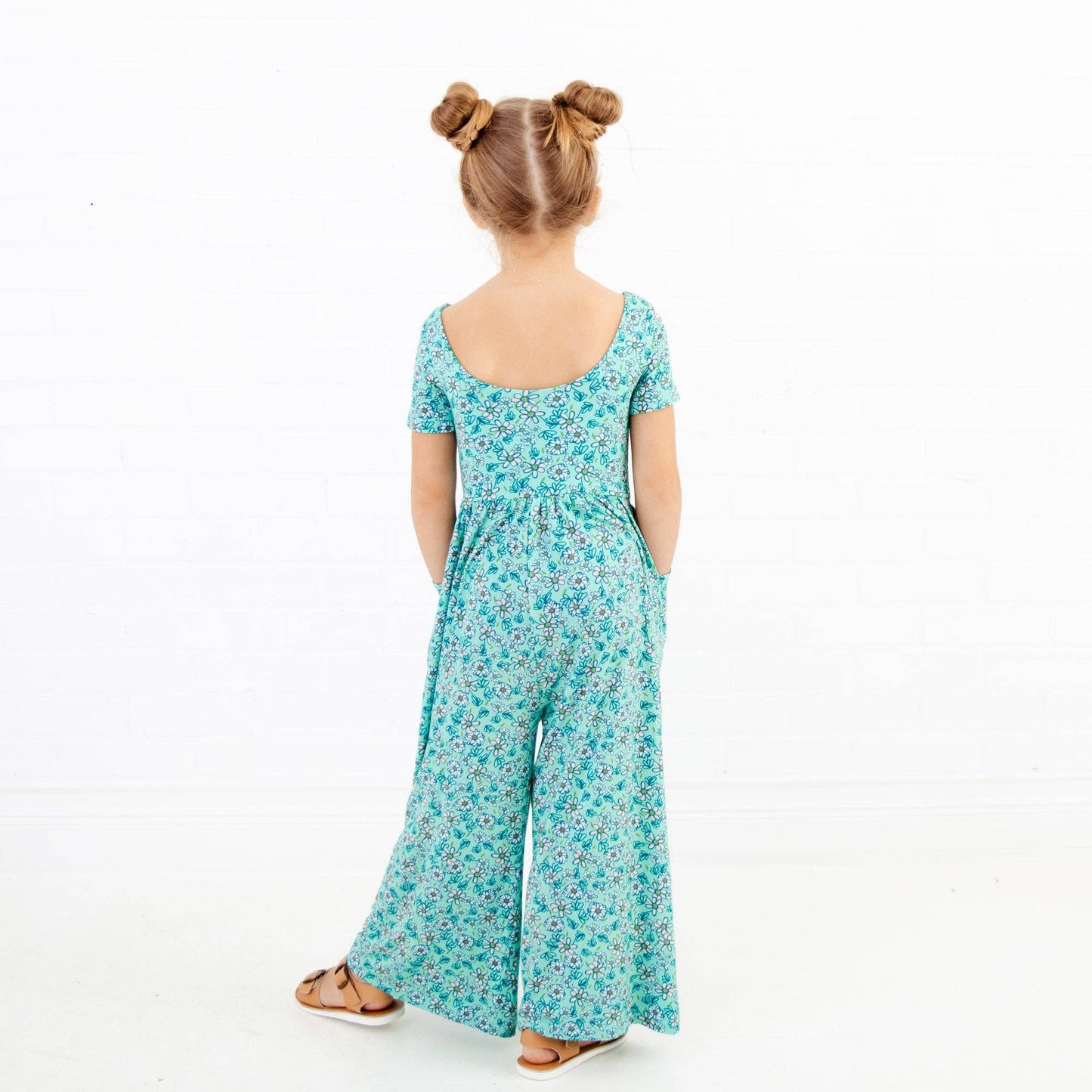Driving Me Daisy Floral Leggy Romper