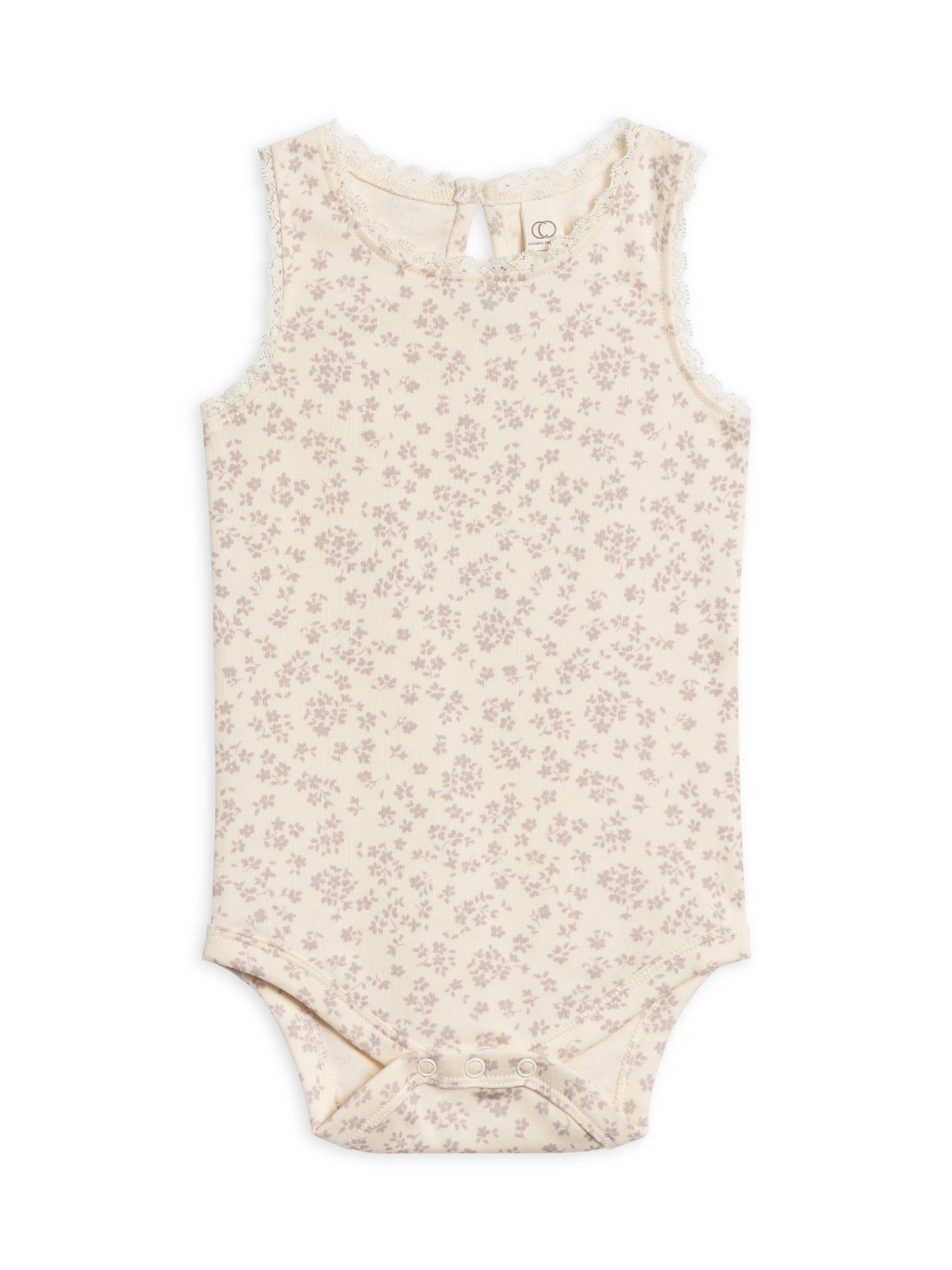 Luna Lace Bodysuit in Maria Floral/Lilla