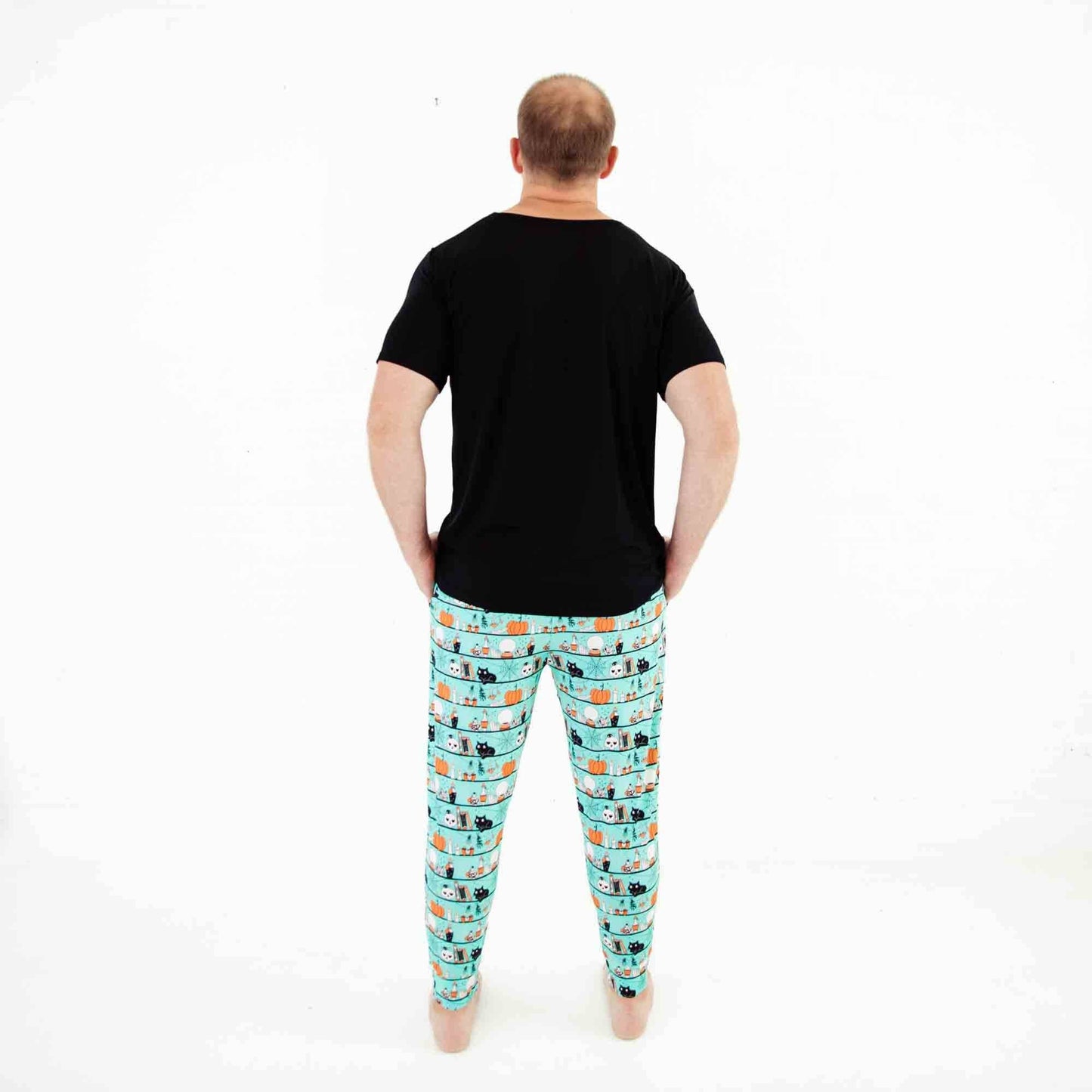 Drop Of Magic Men's Pajama Set in Teal