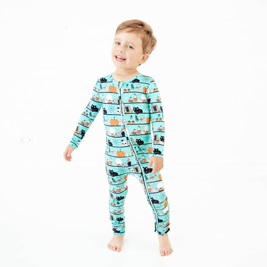 A Drop Of Magic Convertible Footie in Teal
