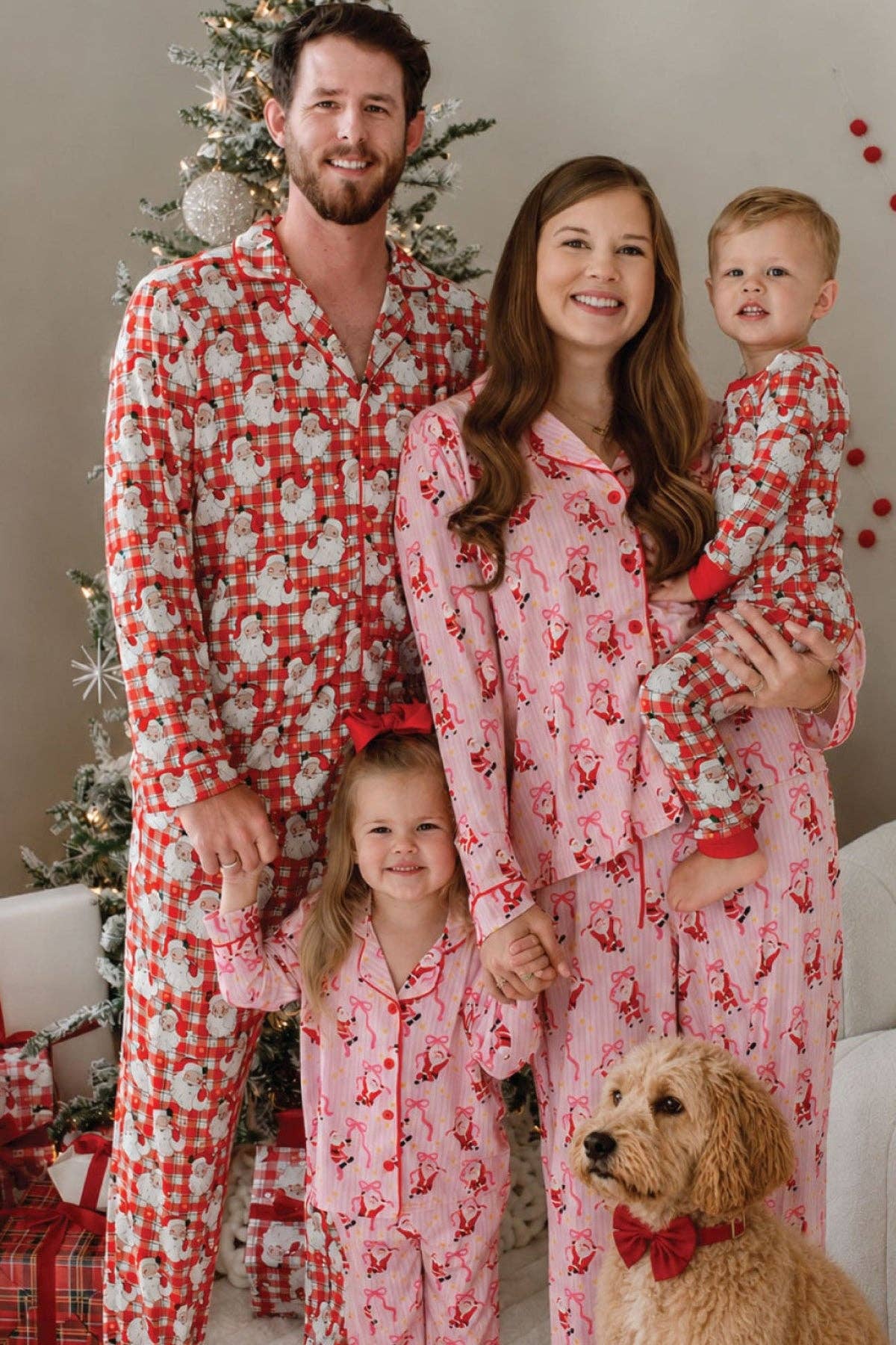 Adult Cozy Claus Bamboo Pajama Set