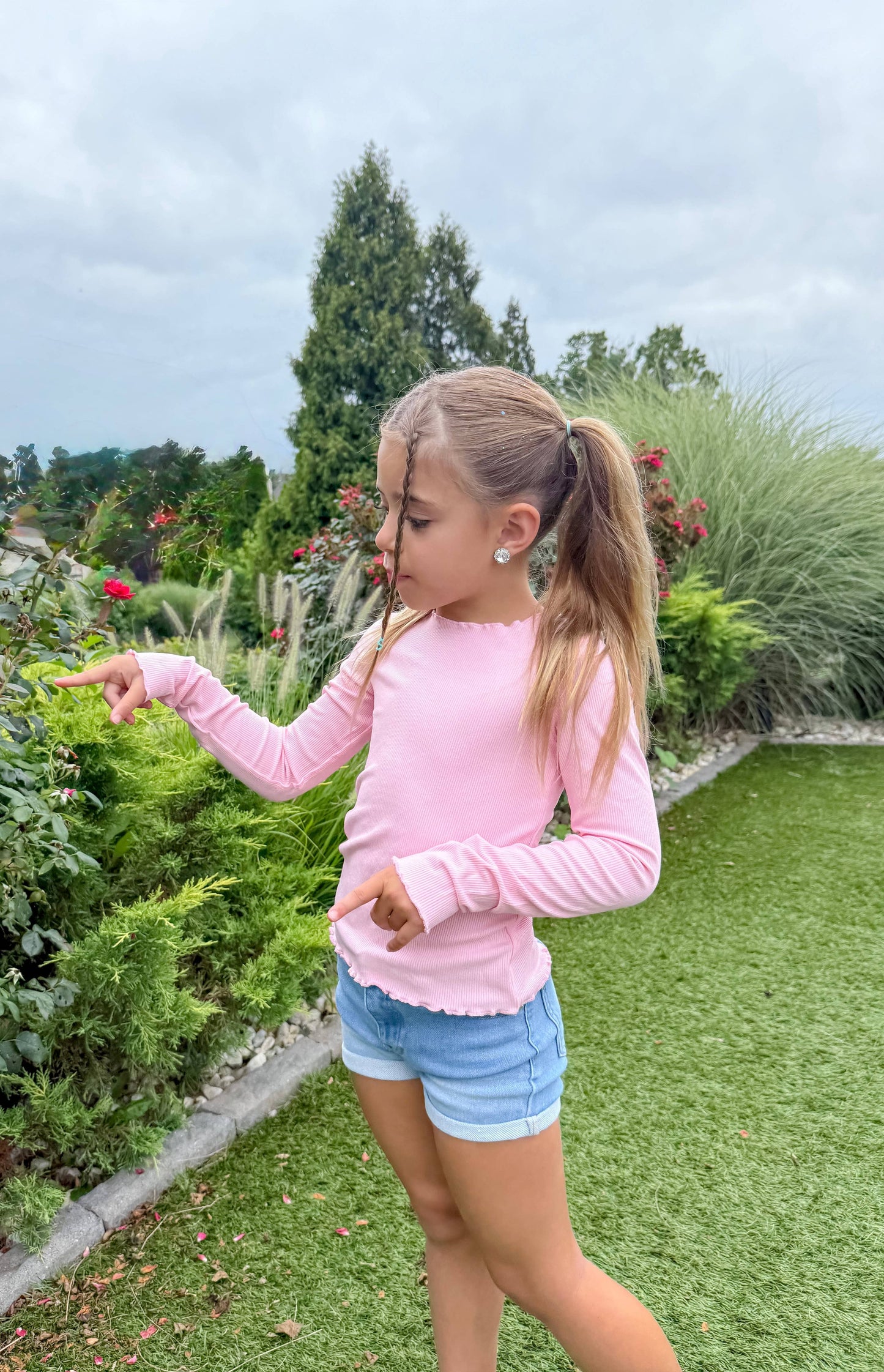 Pearl Heart Pink Top