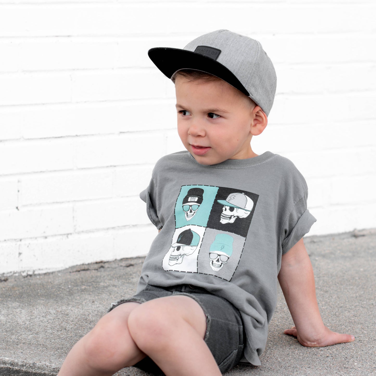 Snapback Skelly Tee