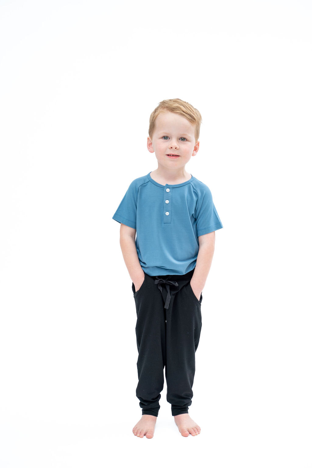 Black Bamboo Slacker Pocket Pant