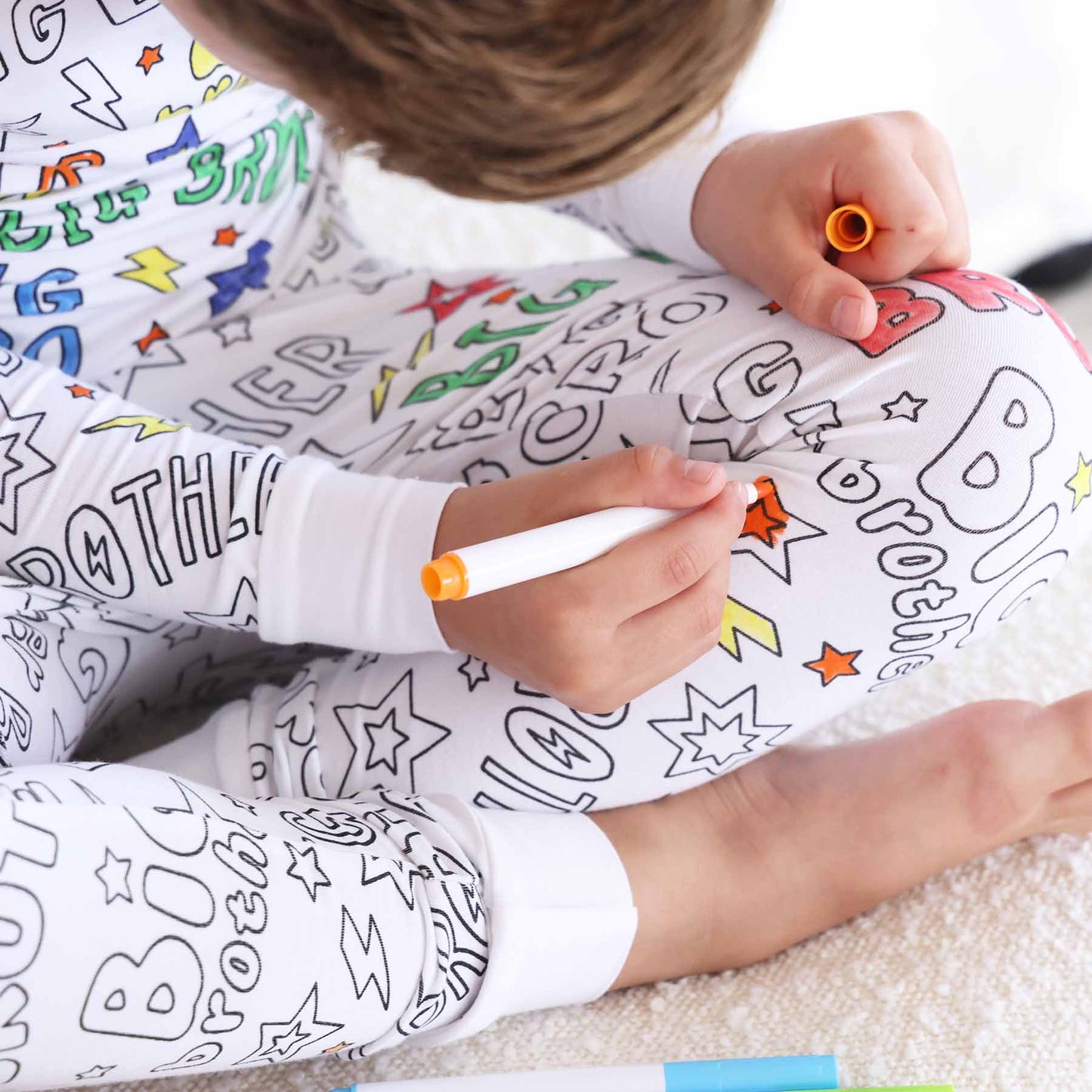Colorable Big Bro Pajama Set