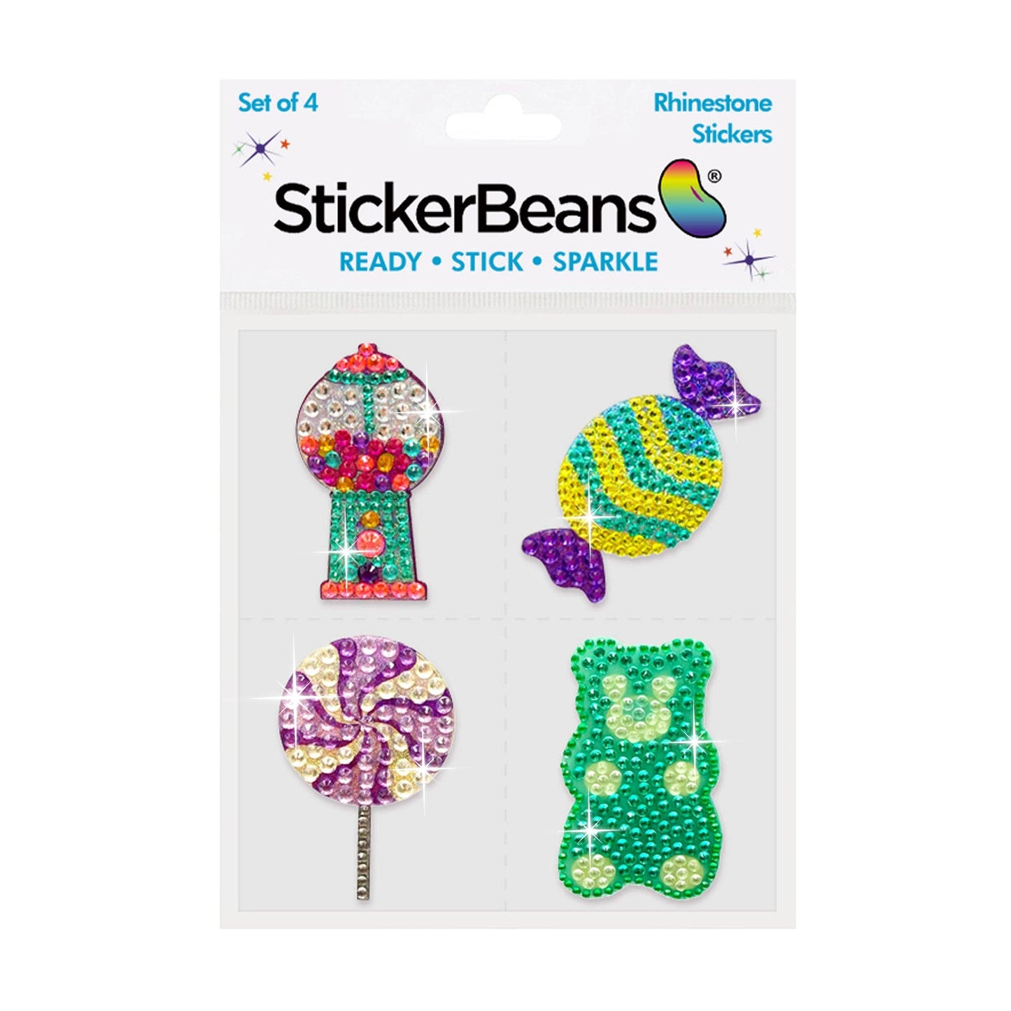 Sweet Tooth Rhinestone Sticker Set