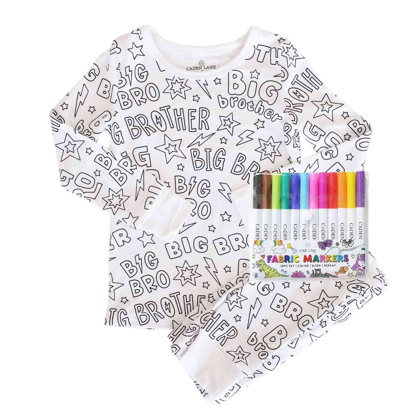 Colorable Big Bro Pajama Set