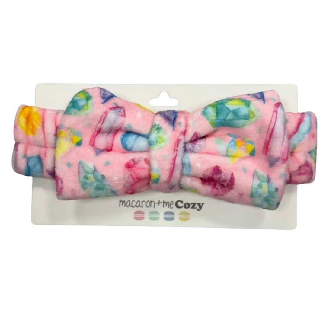 Gems Plush Bow + Blanket Set