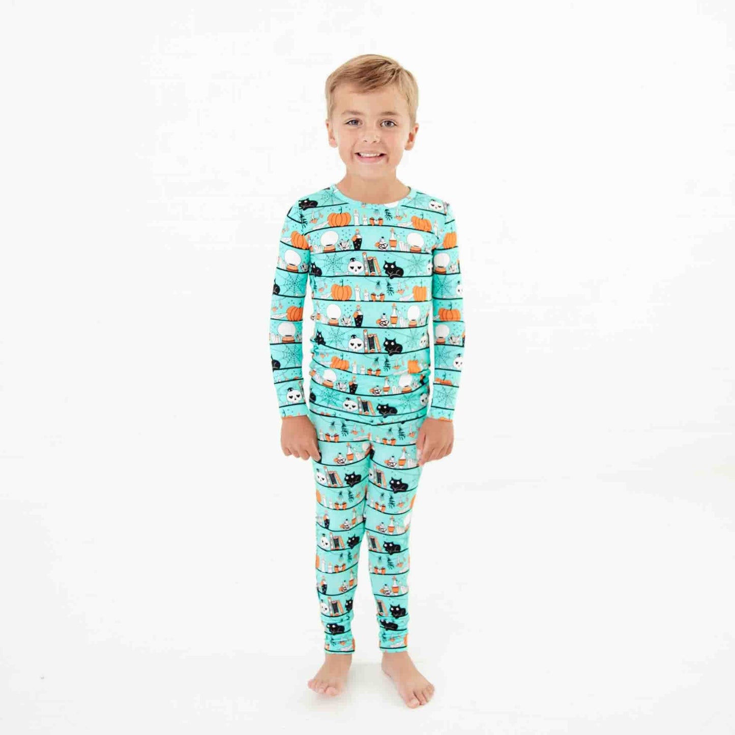 A Drop Of Magic Pajama Set in Teal