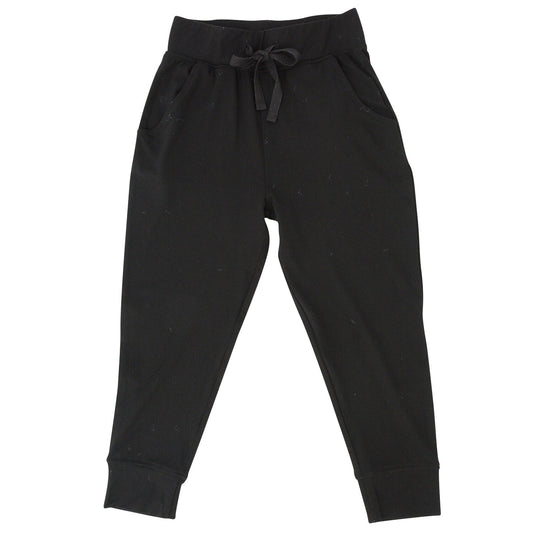 Black Bamboo Slacker Pocket Pant