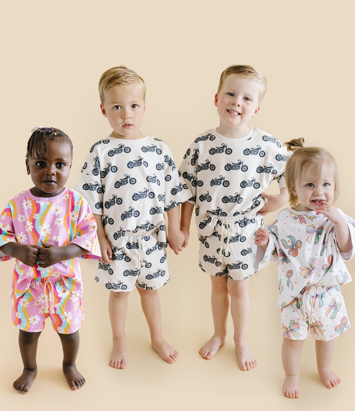 Born to Ride Shorts Set