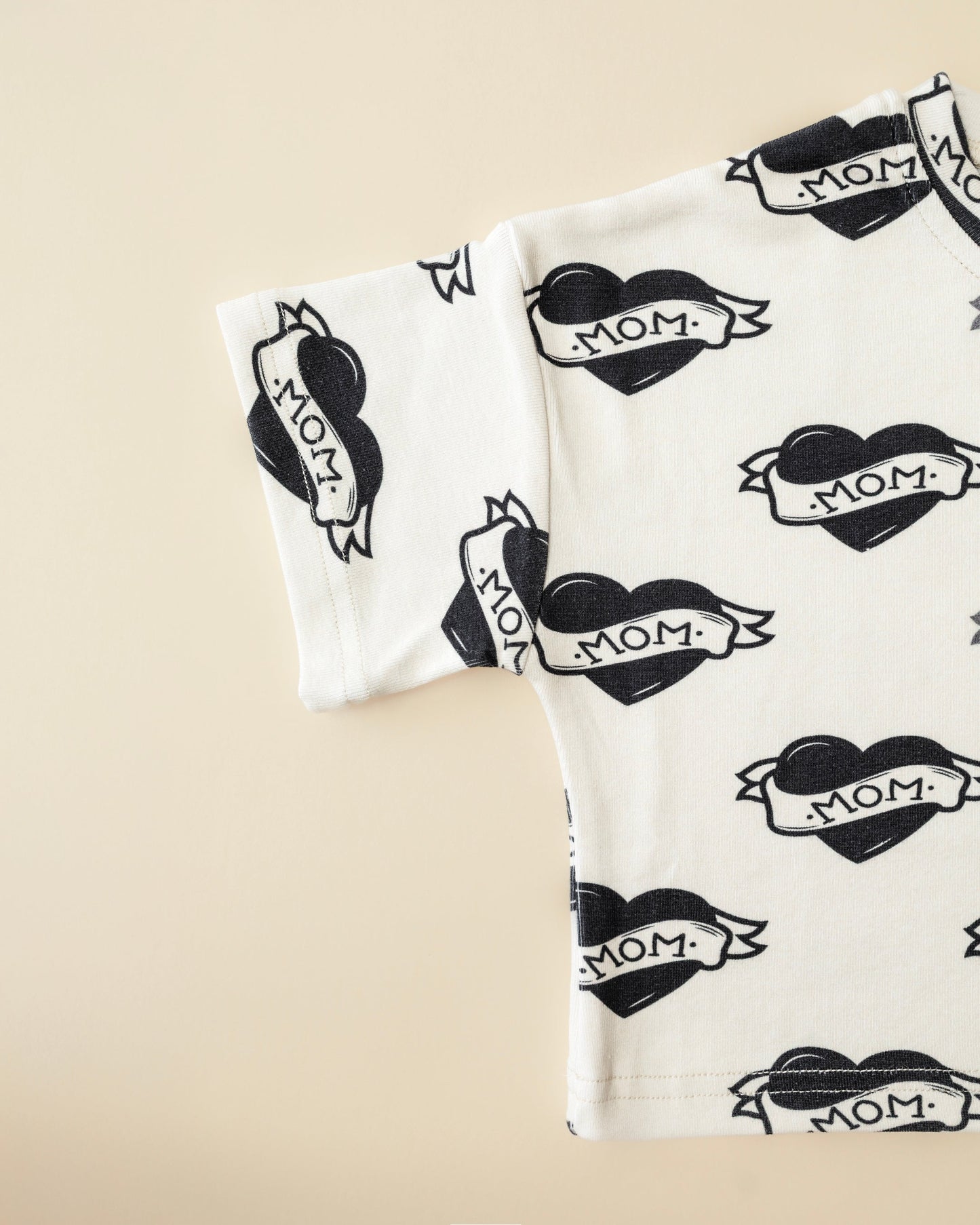 Mom Tattoo Shorts Set