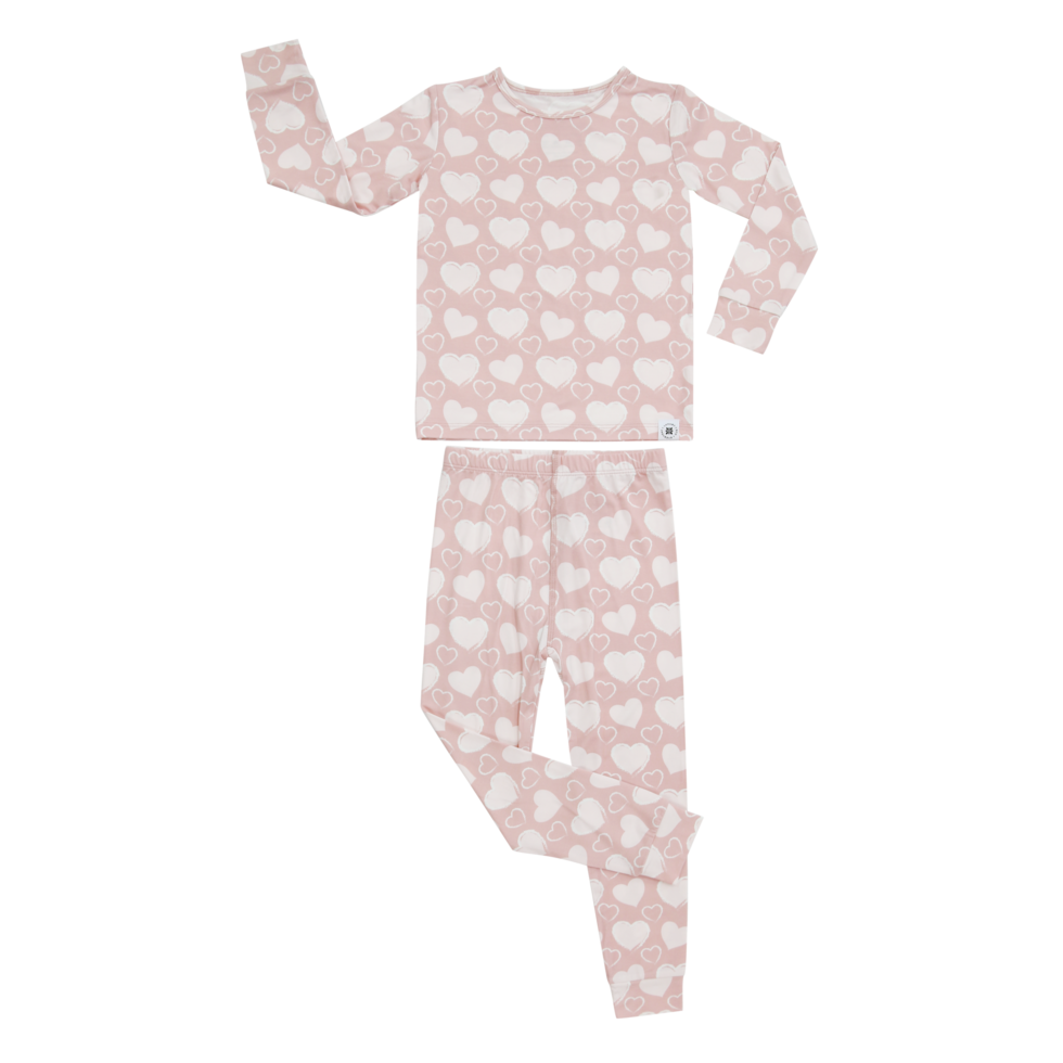 So Much Love Big Kid Pajama Set