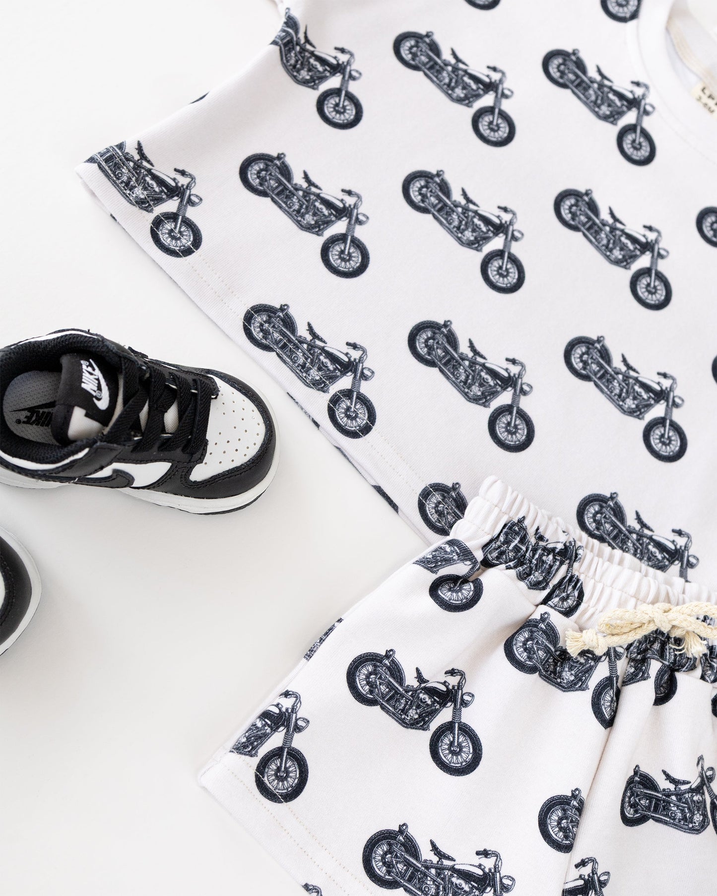 Born to Ride Shorts Set