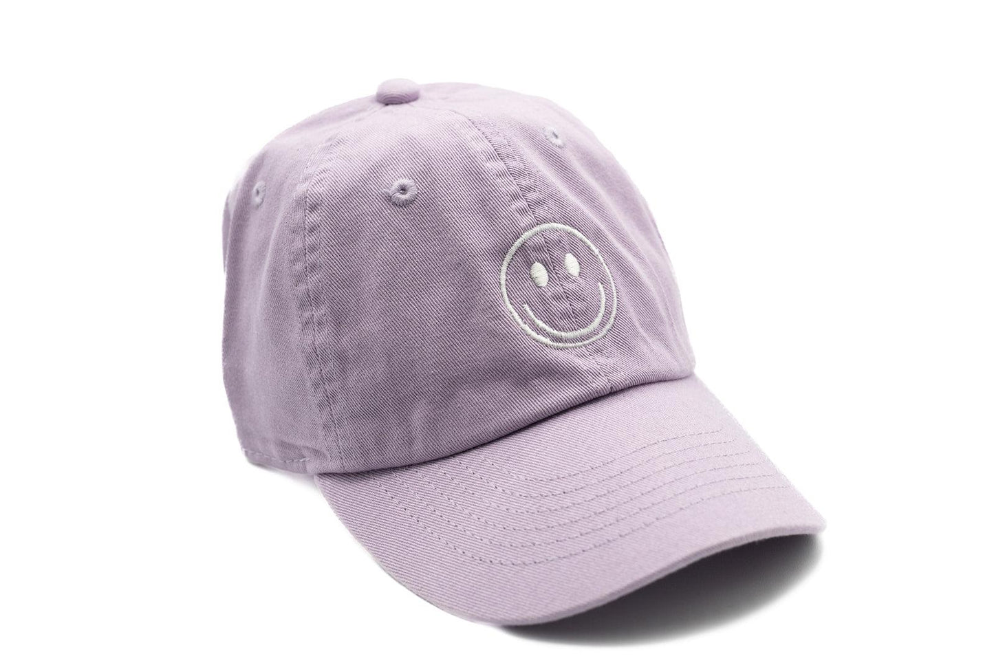 Lilac Smiley Face Hat