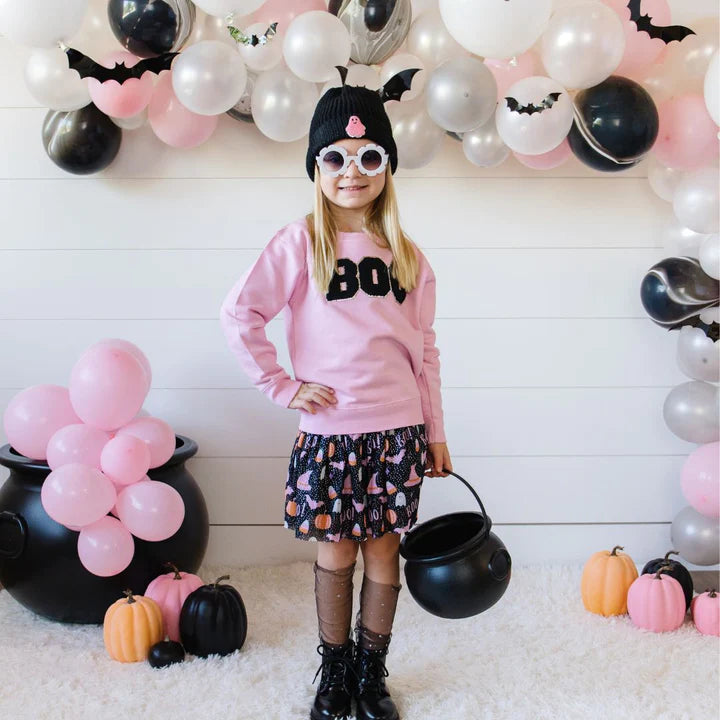 Boo Halloween Tulle Skirt