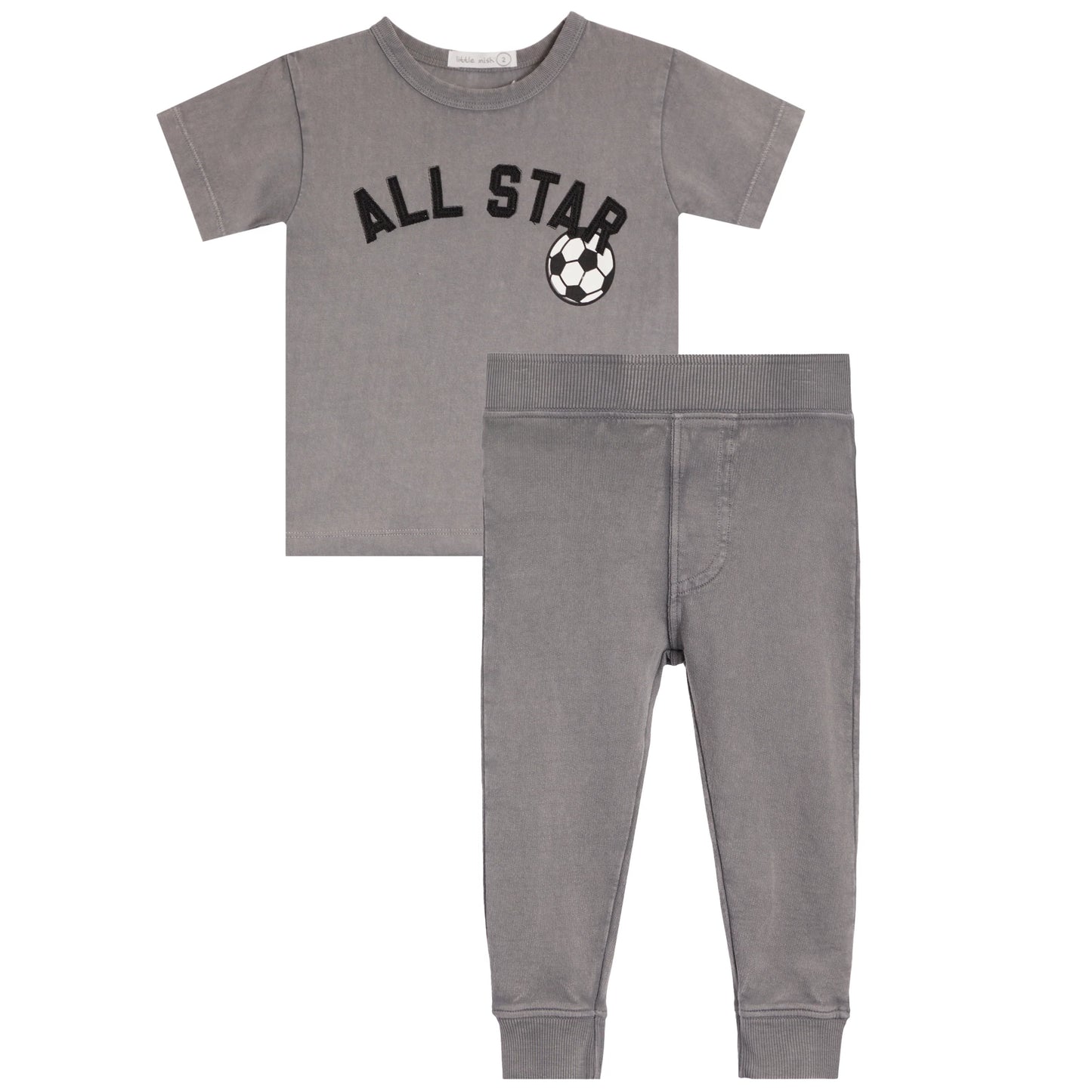 Coal All Star Tee + Jogger Enzyme Set