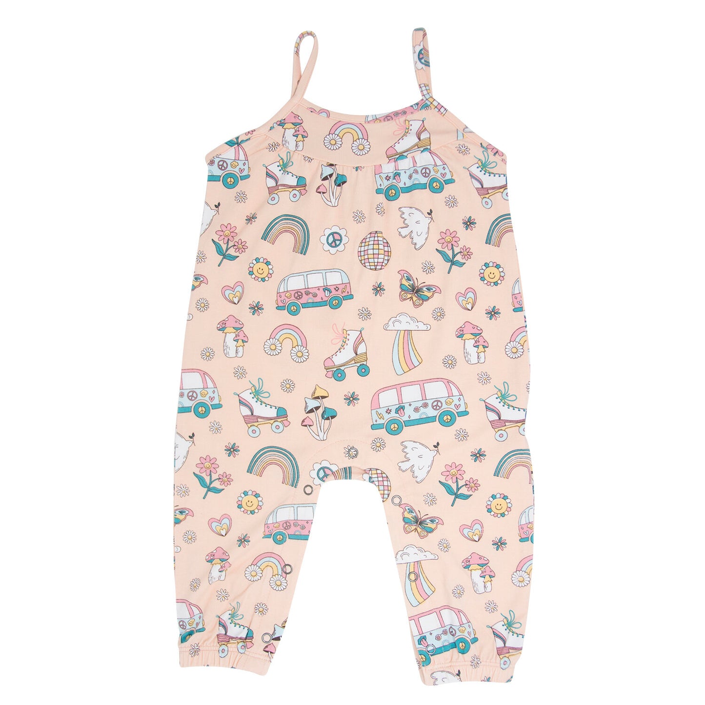 Groovy Skates Bamboo Tank Pant Romper