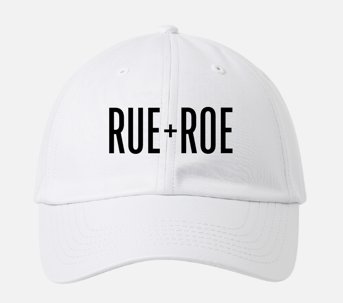 RUE + ROE Embroidered Baseball Hat