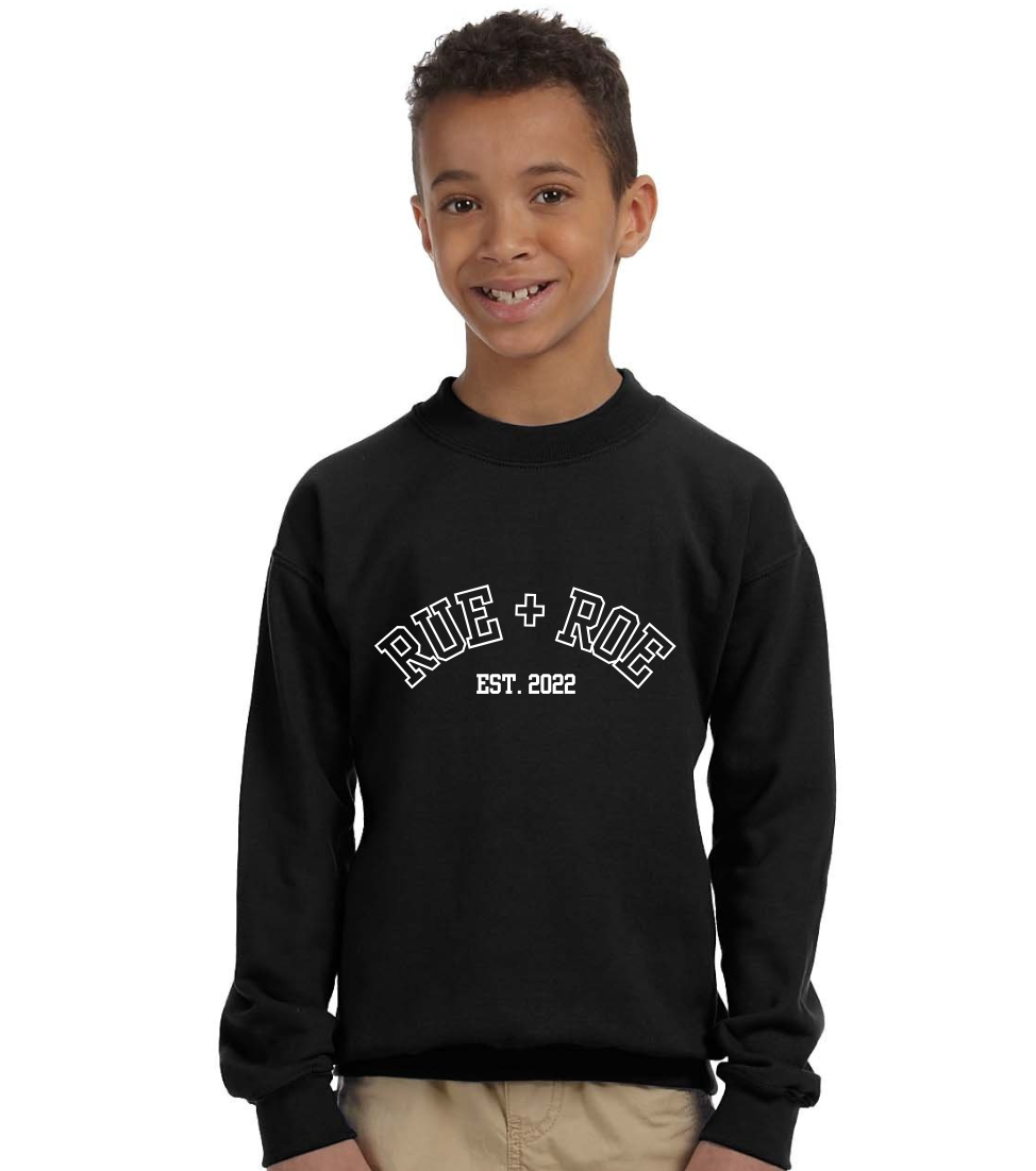 RUE + ROE Logo Embroidered Sweatshirt
