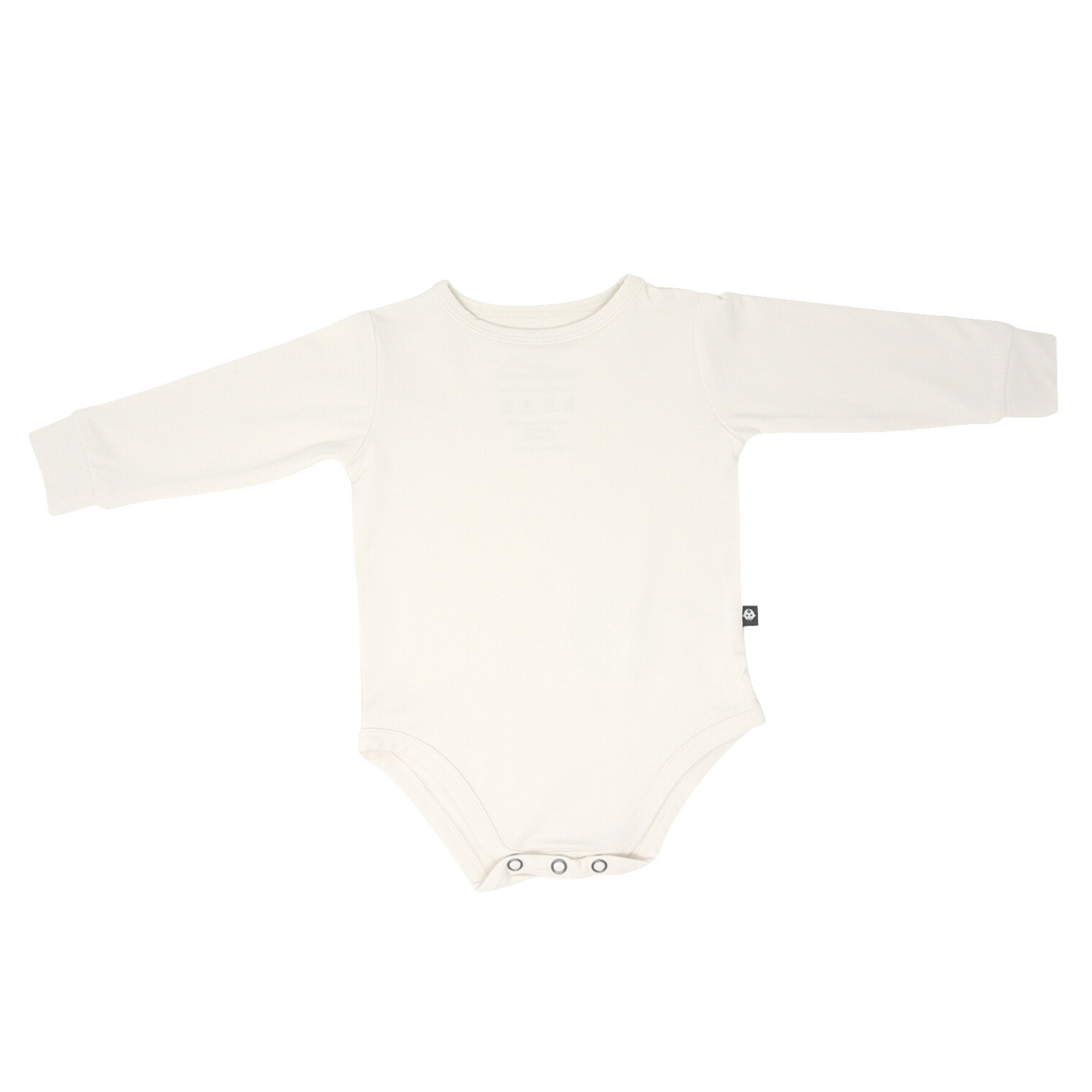 Whispery White Long Sleeve Bodysuit