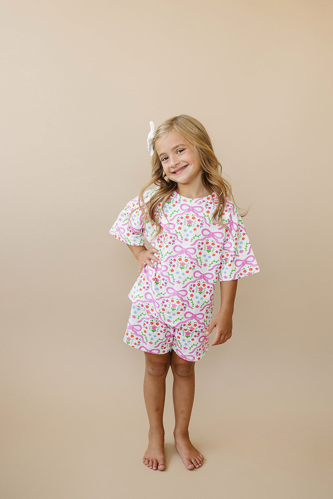 Coquette Garden Shorts Set